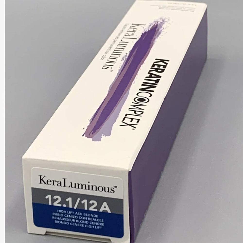 Keratin Complex KeraLuminous Hair Color 3.4 Oz 12.1/12A High Lift Ash Blonde